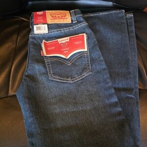 Levi's Slim Fit Dark Blue Jeans